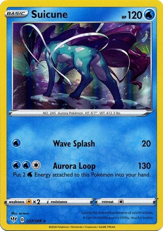 Suicune - 037/189 (Holo)