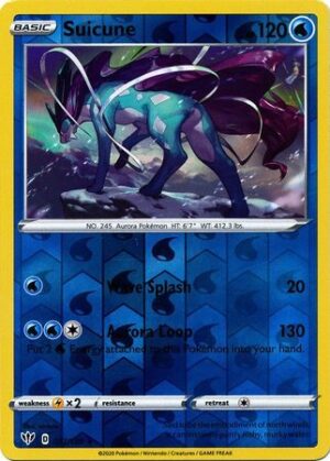 Suicune - 037/189 - Reverse
