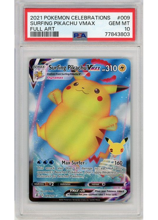 ポケモンカードゲーム PIKACHU/SURFING PIKACHU V PSA10 s-l500.jpg