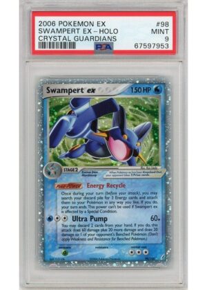 Swampert ex 98/100 PSA 9