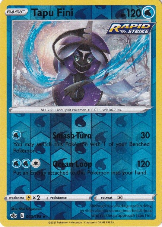 Tapu Fini – 040/198 – Reverse