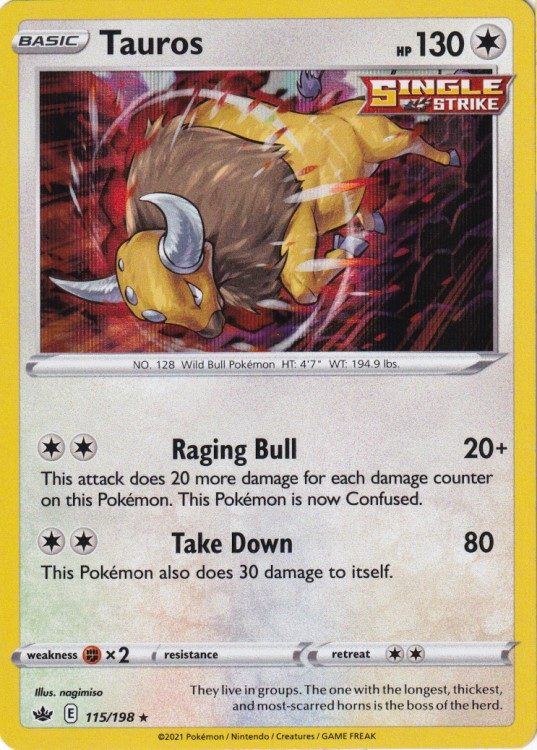 Tauros - 115/198 (Holo)