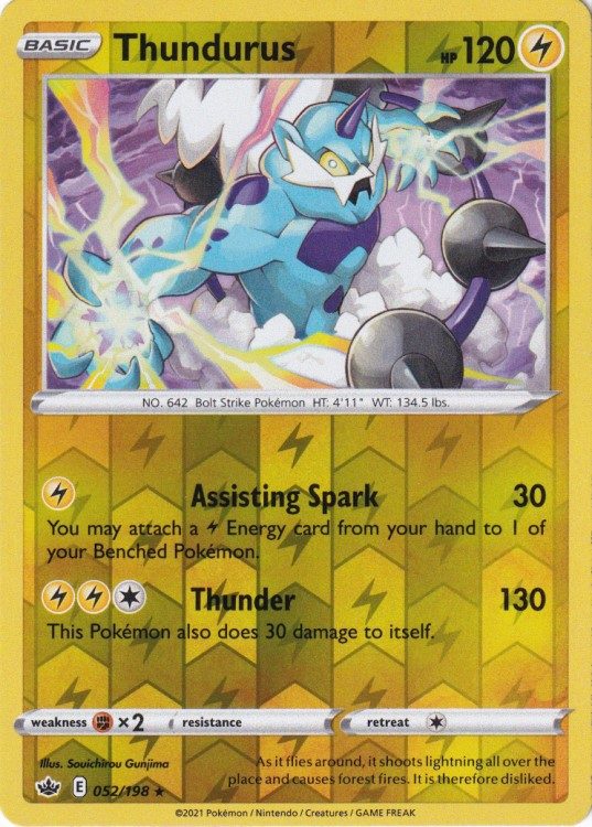 Thundurus – 052/198 – Reverse