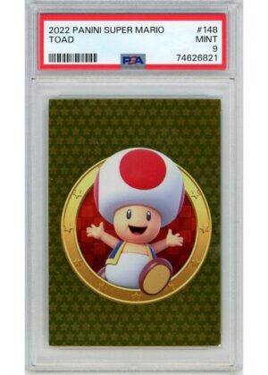 Toad (Panini Super Mario) 148 PSA 9
