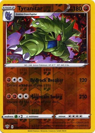 Tyranitar - 088/189 - Reverse