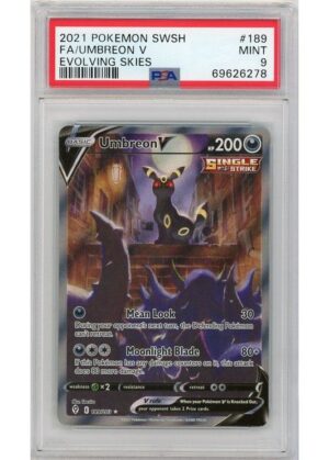 Umbreon V 189/203 PSA 9