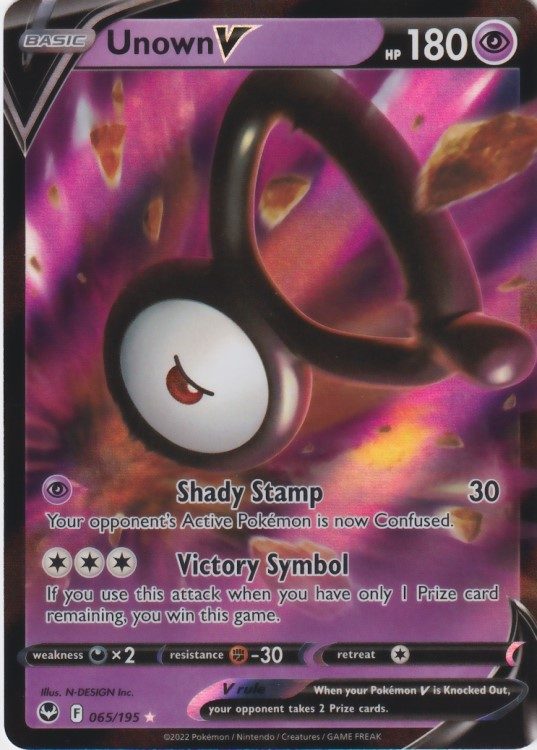 Unown V - 65/195