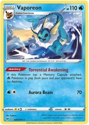 Vaporeon - 030/185