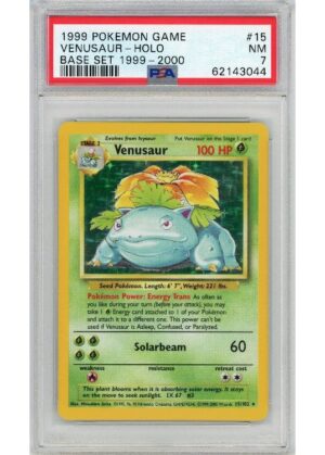Venusaur 15/102 PSA 7