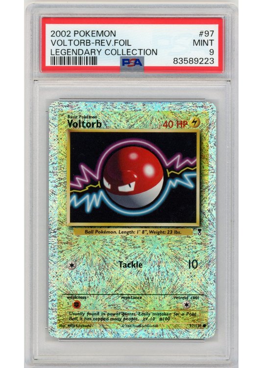 Voltorb 97/110 Reverse Foil PSA 9