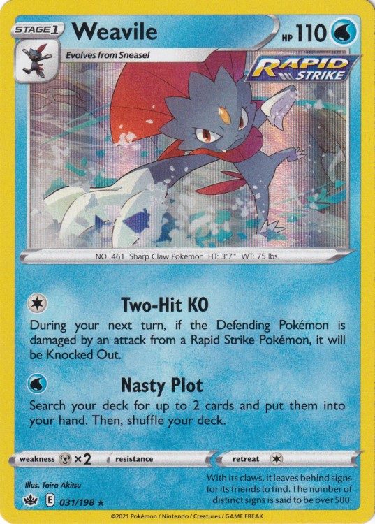 Weavile – 031/198 (Holo)