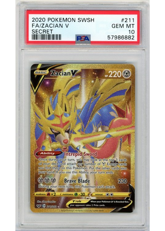 Zacian V 211/202 PSA 10