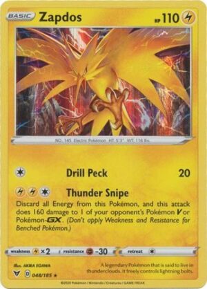 Zapdos - 048/185 (Holo)