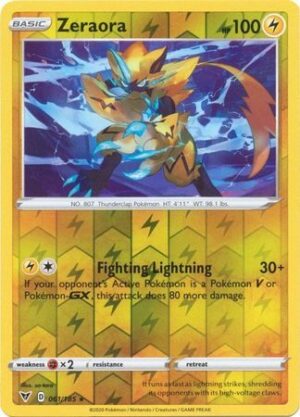 Zeraora - 061/185 - Reverse