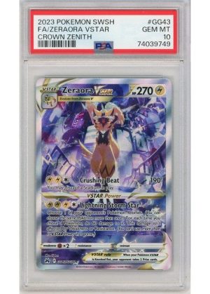 Zeraora VSTAR PSA 10 - Gradede pokemon kort på Pokemons.dk