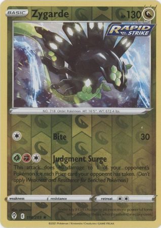 Zygarde – 118/203 – Reverse