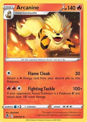Arcanine - 20/195