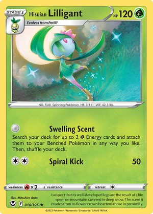 Hisuian Lilligant - 10/195