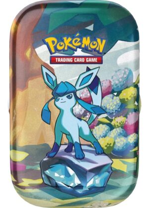 Prismatic Evolutions Mini Tin (Glaceon)