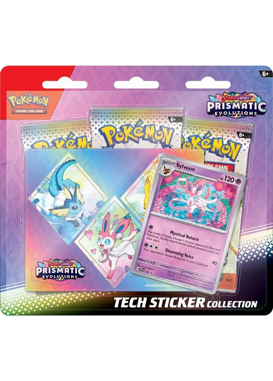 Sylveon tech sticker collection (3 stk.) - SV08.5 Prismatic Evolutions