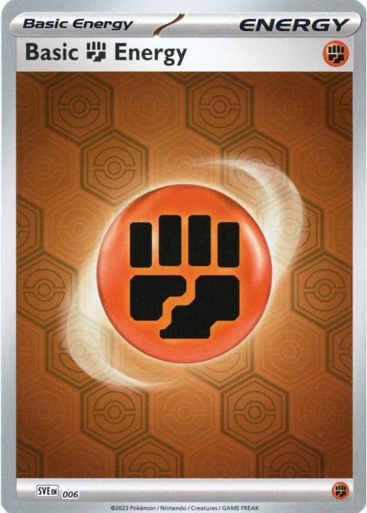 Fighting Energy 2023 - Reverse - Pokemon