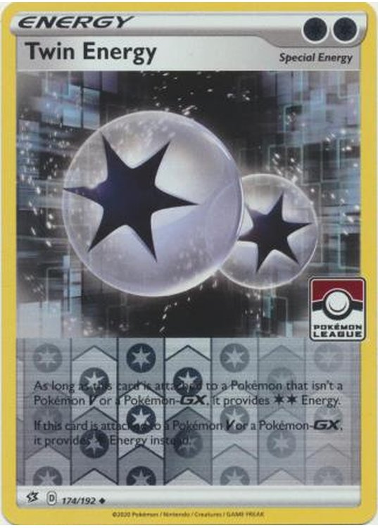 Twin Energy - 174/192 - Pokémon League Stamp