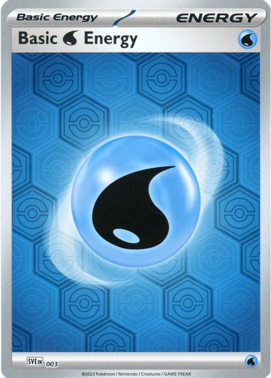 Water Energy 2023 - Reverse - Pokemon