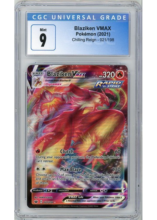 Blaziken VMAX 021/198 CGC 9