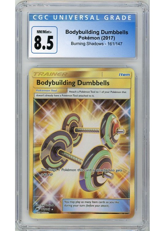 Bodybuilding Dumbbells 161/147 CGC 8.5