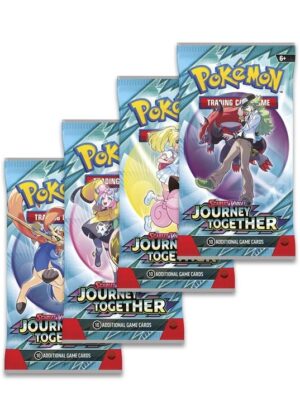 Booster Pack full artwork set (4 stk.) fra SV09 Journey Together