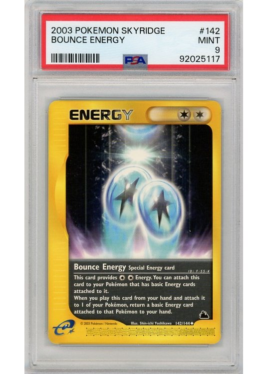 Bounce Energy 142/144 PSA 9