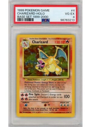 Charizard 4/102 4th Print PSA 4