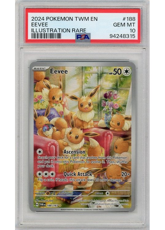 Eevee 188/167 PSA 10