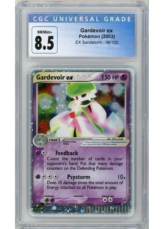 Gardevoir ex 96/100 CGC 8.5