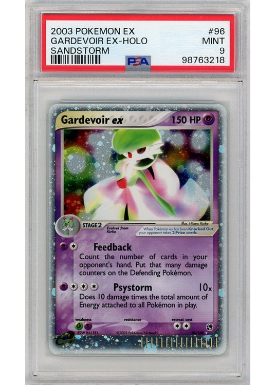 Gardevoir ex 96/100 PSA 9