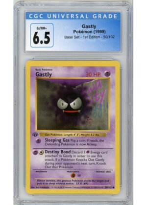 Gastly 50/102 1st Edition CGC 6.5