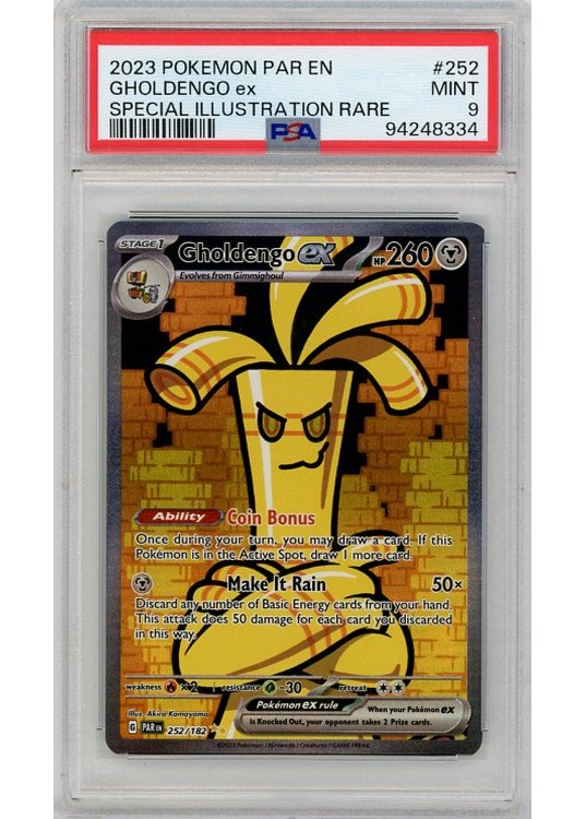 Gholdengo ex 252/182 PSA 9