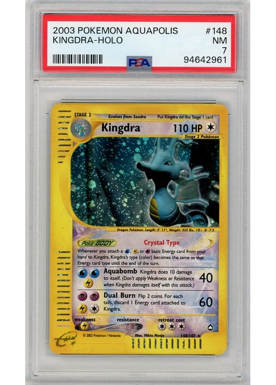 Kingdra 148/147 PSA 7