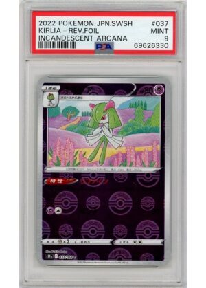 Kirlia 037/068 Reverse Foil PSA 9