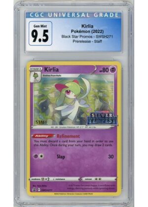 Kirlia STAFF SWSH271 CGC 9.5