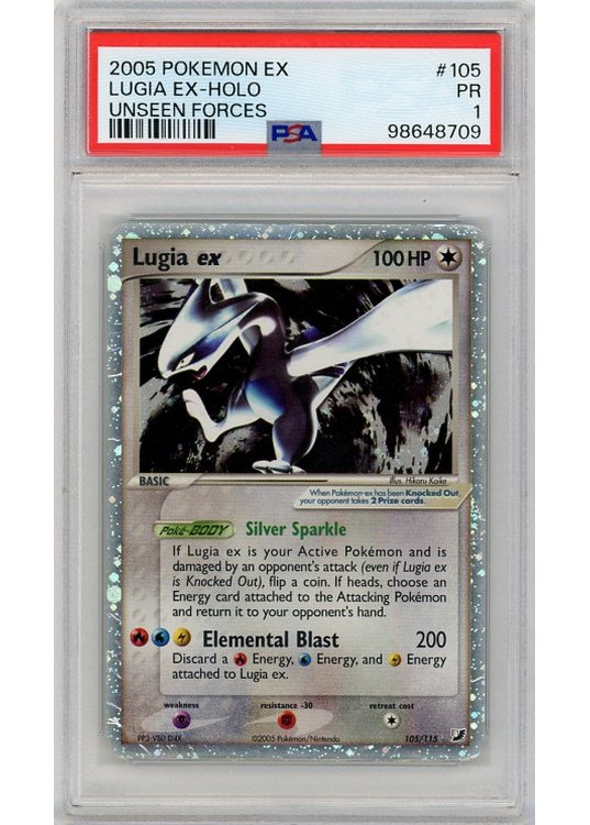 Lugia ex 105/115 PSA 1