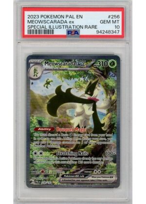 Meowscarada ex 256/193 PSA 10