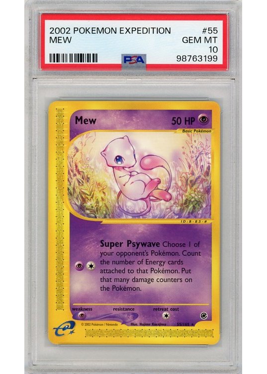 Mew 55/165 PSA 10