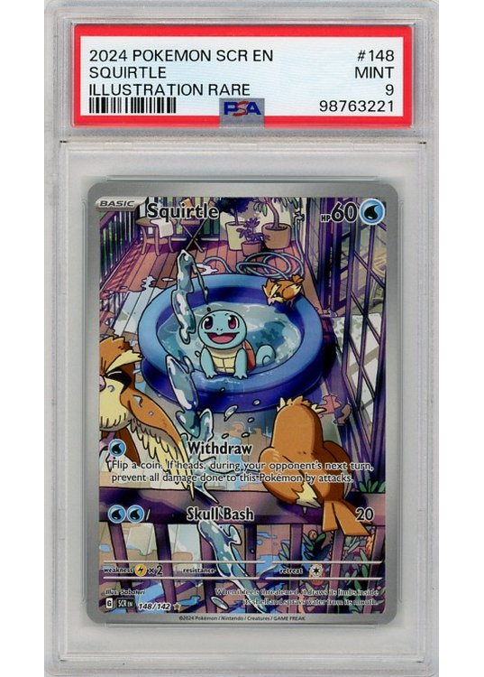 Squirtle 148/142 PSA 9