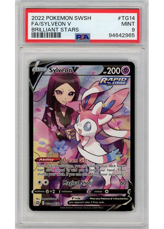 Sylveon V TG14/TG30 PSA 9