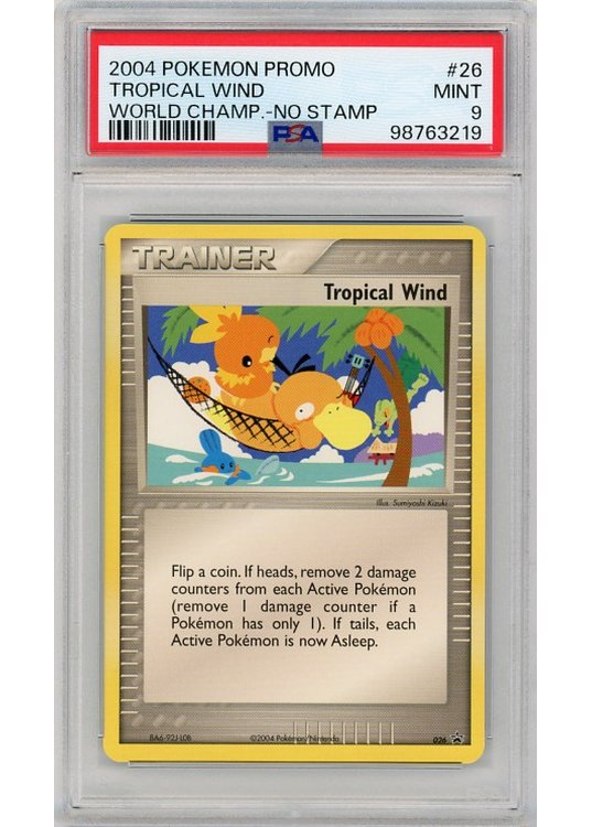 Tropical Wind PSA 9 - Gradede pokemon kort på Pokemons.dk