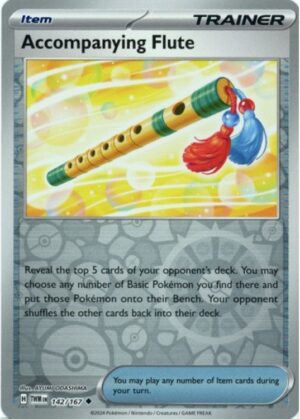 Accompanying Flute - 142/167 - Reverse