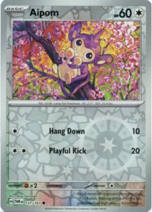 Aipom - 137/167 - Reverse