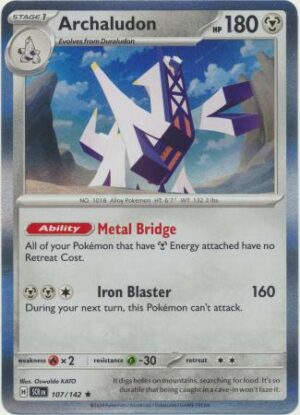 Archaludon - 107/142 (Holo)