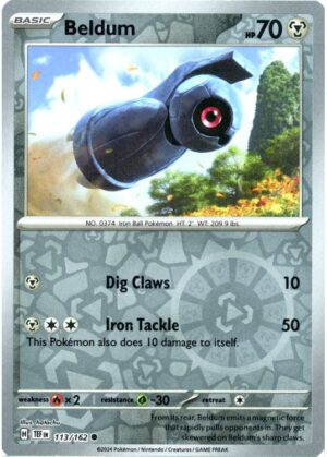 Beldum - 113/162 - Reverse